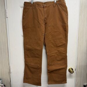 CARHARTT Womens 20x32
Sandstone Duck Double Front Work Pants Jeans WB136 NWT